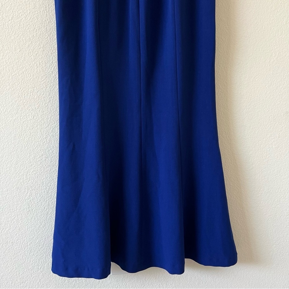 Kay Unger Royal Blue Mermaid Gown Keyhole Formal Evening Dress Size 6 - Picture 12 of 16